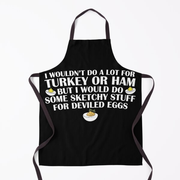 Item preview, Funny Deviled Eggs Food Humor Design designed and sold by YourArt7.