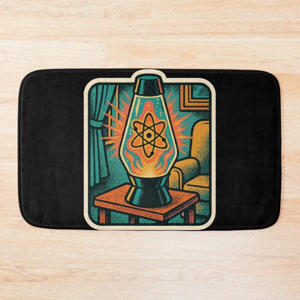 Item preview, Atompunk Lava Lamp – Atomic Age Retro Sticker designed and sold by JacobKAurumhead.