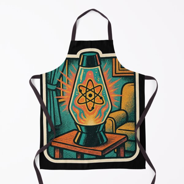 Item preview, Atompunk Lava Lamp – Atomic Age Retro Sticker designed and sold by JacobKAurumhead.