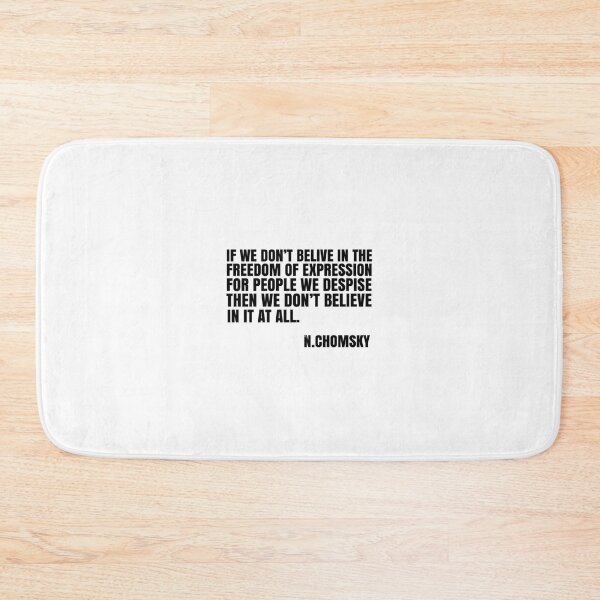 Item preview, Noam Chomsky Quote Free Speech Freedom  	 designed and sold by cdvelsggi91.
