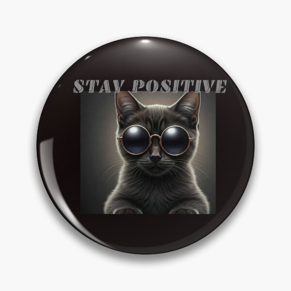 Item preview, STAY POSITIVE Black Cat designed and sold by MA project.