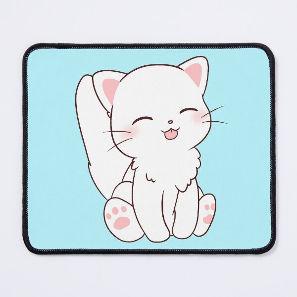 Item preview, Cute White Cat designed and sold by SylvShop.