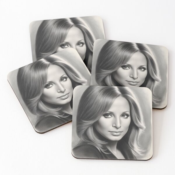Item preview, Barbra Streisand designed and sold by WorldofCharcoal.