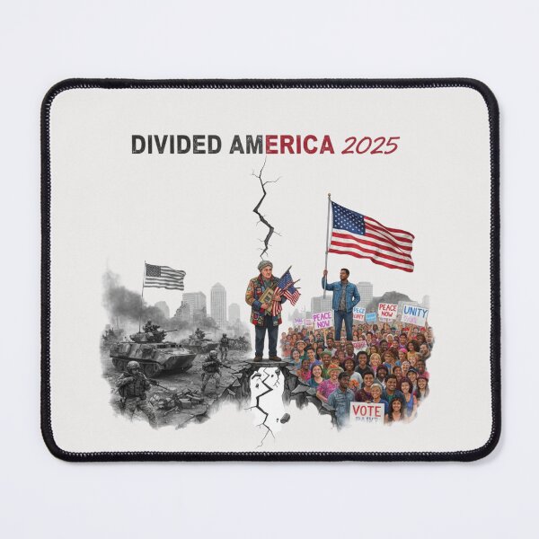 Item preview, America Divided 2025 designed and sold by ViralVisionsCreating .