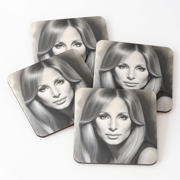 Item preview, Barbra Streisand designed and sold by WorldofCharcoal.