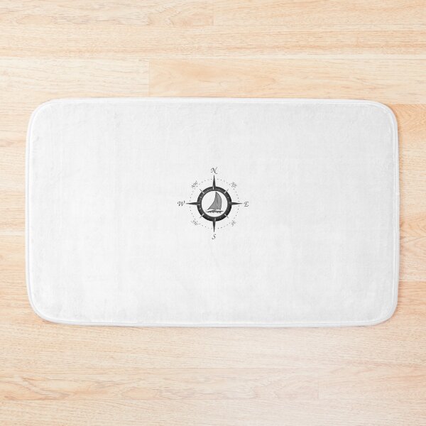 Item preview, Sailboat And Compass Rose  	 designed and sold by nrupawdgh41.
