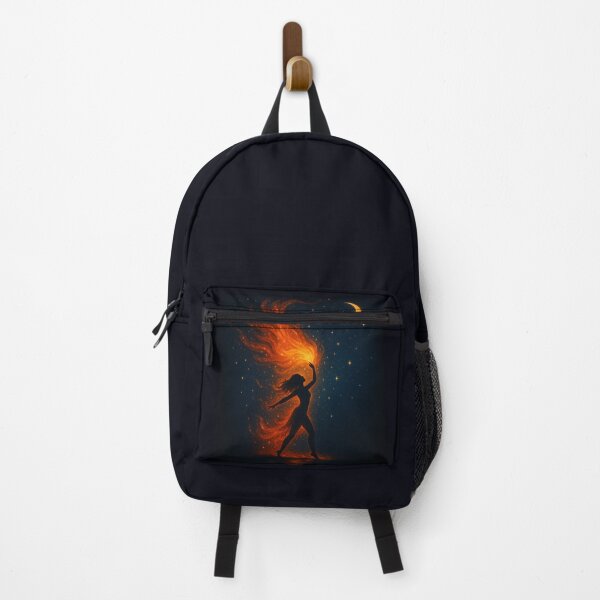 Item preview, Solar Flame – Celestial Dance of Fire and Moonlight designed and sold by Painted Moon by Luna Bee™.
