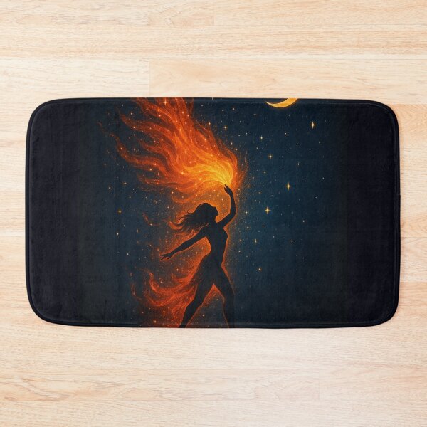 Item preview, Solar Flame – Celestial Dance of Fire and Moonlight designed and sold by Painted Moon by Luna Bee™.