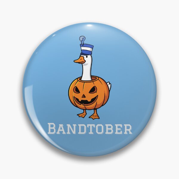 Item preview, Blue Bandtober Shirt – Funny Marching Band Halloween Goose Tee designed and sold by RollForDesignCo.