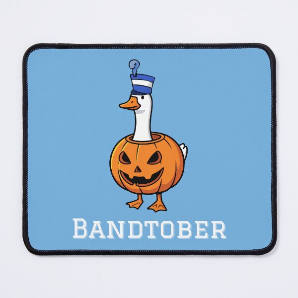 Item preview, Blue Bandtober Shirt – Funny Marching Band Halloween Goose Tee designed and sold by RollForDesignCo.
