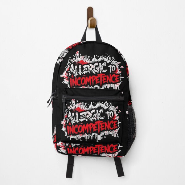 Item preview, Allergic To Incompetence designed and sold by AlinaSCorner.