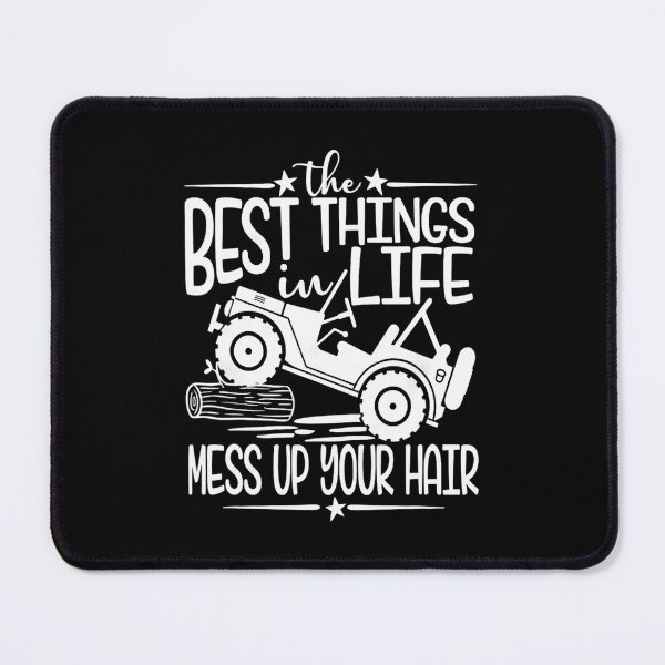 Item preview, Best Things Life Mess Up Your Hair Fun Summer Truck 		 designed and sold by qnjbwaeje84.