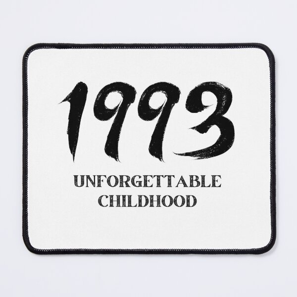Item preview, 1993 Unforgettable Childhood Design | 90s Nostalgia Art | Retro Childhood Memory Poster designed and sold by TialCorner.