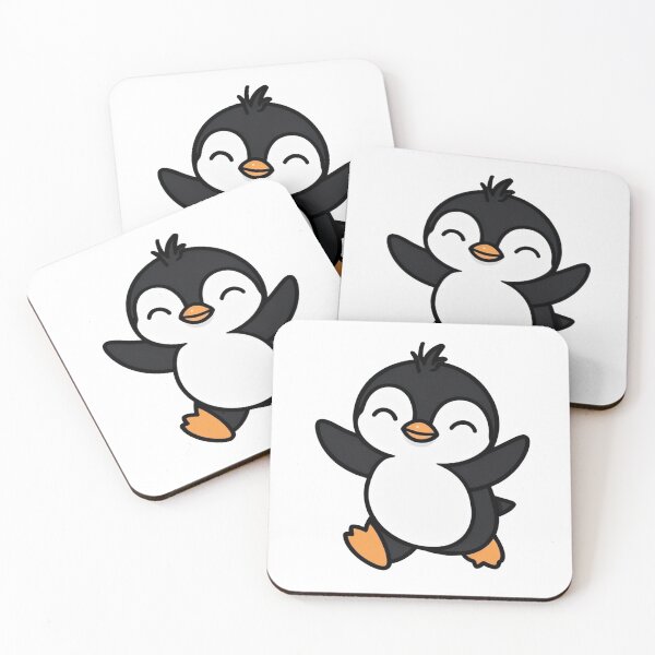 Item preview, Cheerful Cartoon Penguin Dancing designed and sold by ranipurisa.