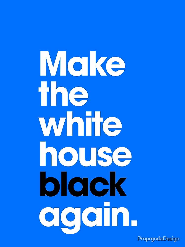 Make America Great (Blue) by ProprgndaDesign