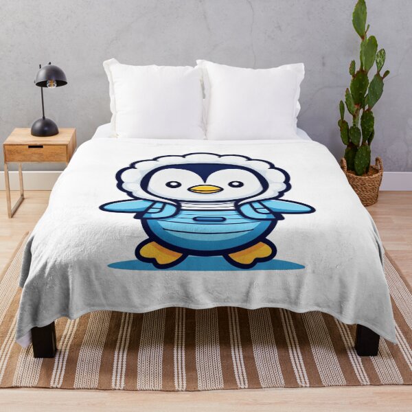 Item preview, Cute Cartoon Penguin Character Illustration designed and sold by ranipurisa.