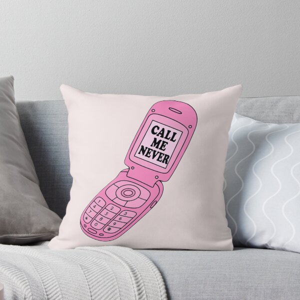 Item preview, Call Me Never Y2K Flip Phone Design designed and sold by pnkrose.