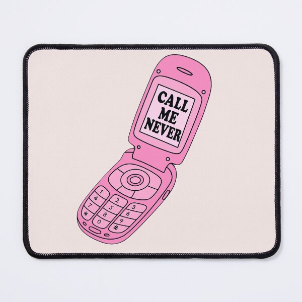 Item preview, Call Me Never Y2K Flip Phone Design designed and sold by pnkrose.