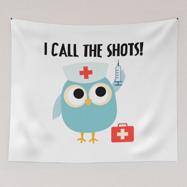 Item preview, Professions Owl Nurse I Call The Shots   1	 designed and sold by lziavbco20.