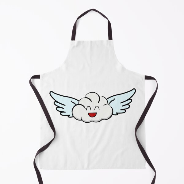 Item preview, Happy Cloud with Wings – Cute Cartoon Design designed and sold by ustylelab.