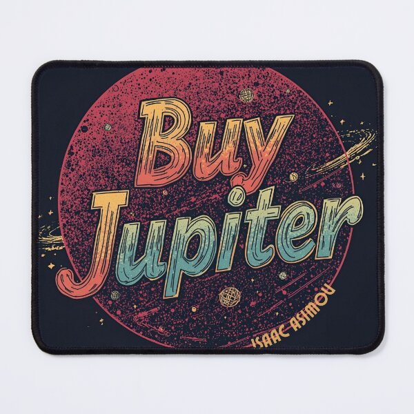 Item preview, 'Buy Jupiter' by Isaac Asimov designed and sold by Filologica.
