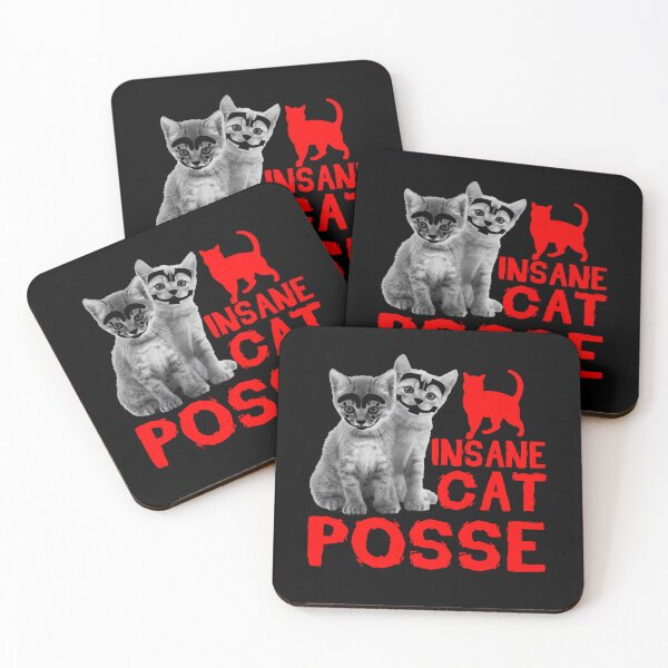 Item preview, Funny Cat 	 Insane Cat Posse 	 Tee For 	 	 		 designed and sold by bgbccpbvgnw69.