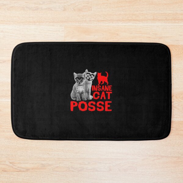 Item preview, Funny Cat 	 Insane Cat Posse 	 Tee For 	 	 		 designed and sold by bgbccpbvgnw69.