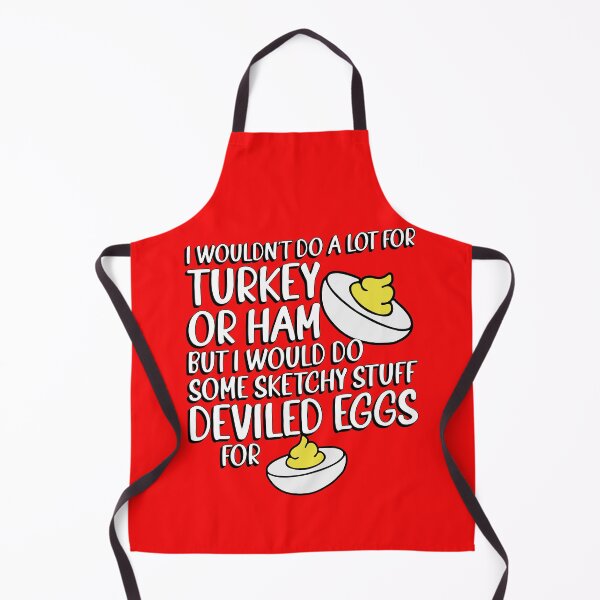 Item preview, Funny Party Food Deviled Eggs Design designed and sold by YourArt7.