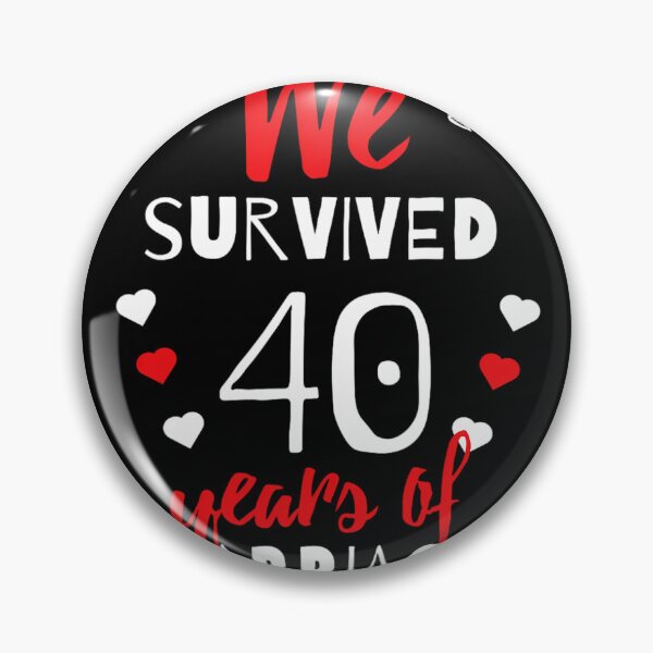 Item preview, Funny 40th Wedding Anniversary 	 - 	 For Couples	 designed and sold by lxrgruvyi62.