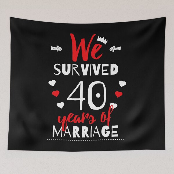 Item preview, Funny 40th Wedding Anniversary 	 - 	 For Couples	 designed and sold by lxrgruvyi62.