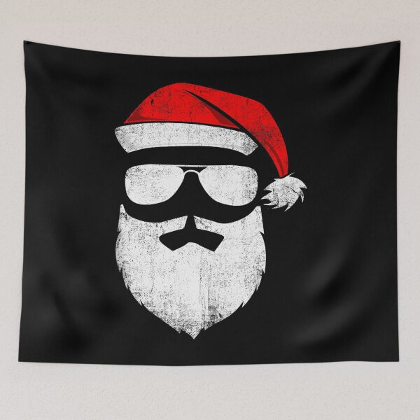 Item preview, Funny Santa Claus Face Sunglasses with Hat Beard Christmas 		 designed and sold by gukgpoai98.