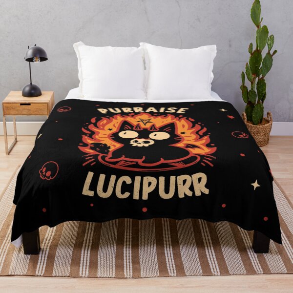 Item preview, Demon Cat Lucipurr - Funny Gothic Kitten designed and sold by Snouleaf.
