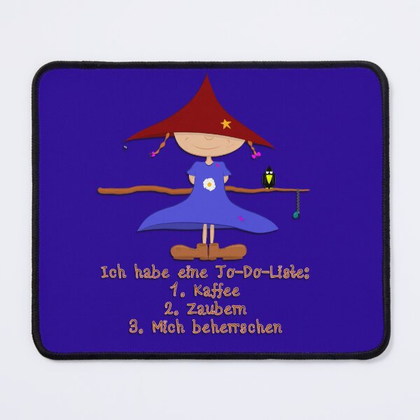 Item preview, I have a to-do list: 1. Coffee 2. Magic 3. Control myself designed and sold by KD das Lama.