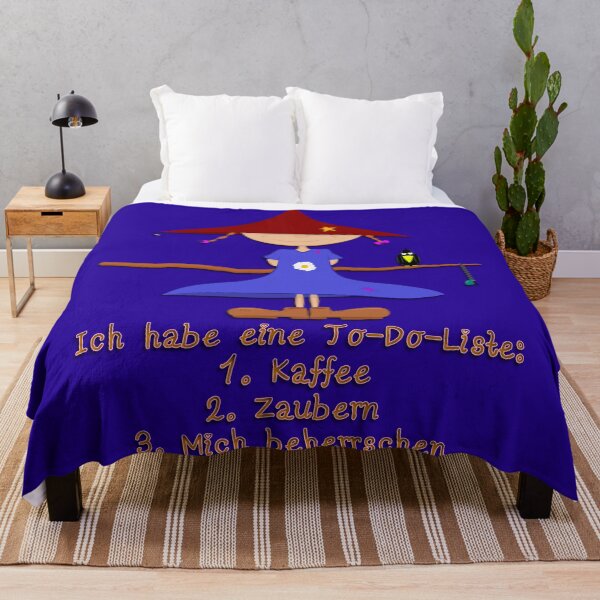 Item preview, I have a to-do list: 1. Coffee 2. Magic 3. Control myself designed and sold by KD das Lama.