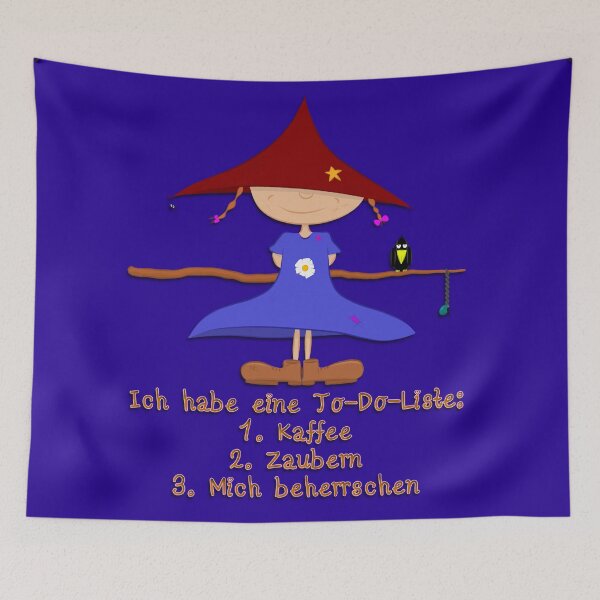 Item preview, I have a to-do list: 1. Coffee 2. Magic 3. Control myself designed and sold by KD das Lama.