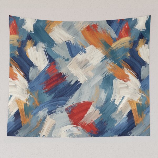 Item preview, Energetic Brushstroke Symphony designed and sold by Virtuals1.