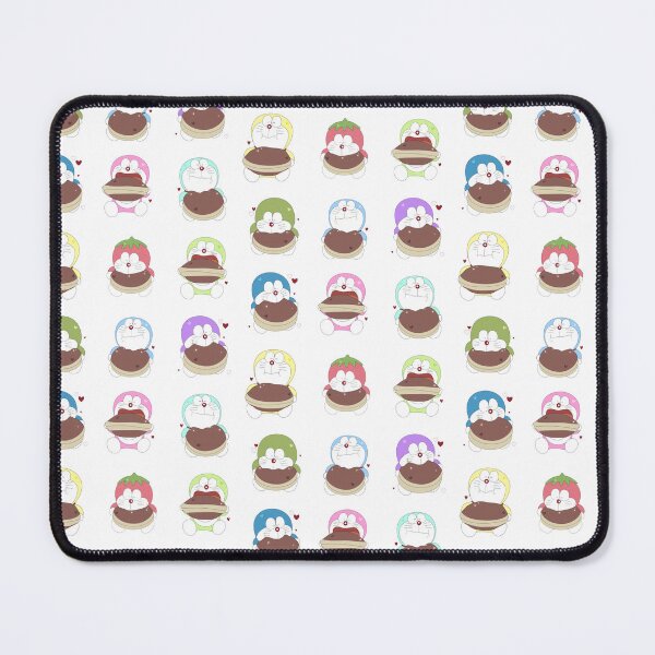 Item preview, Rainbow Mini-Doras eating Dorayaki Pancakes designed and sold by Greatbluewhale3.