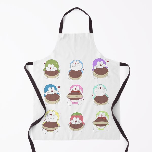 Item preview, Rainbow Mini-Doras eating Dorayaki Pancakes designed and sold by Greatbluewhale3.