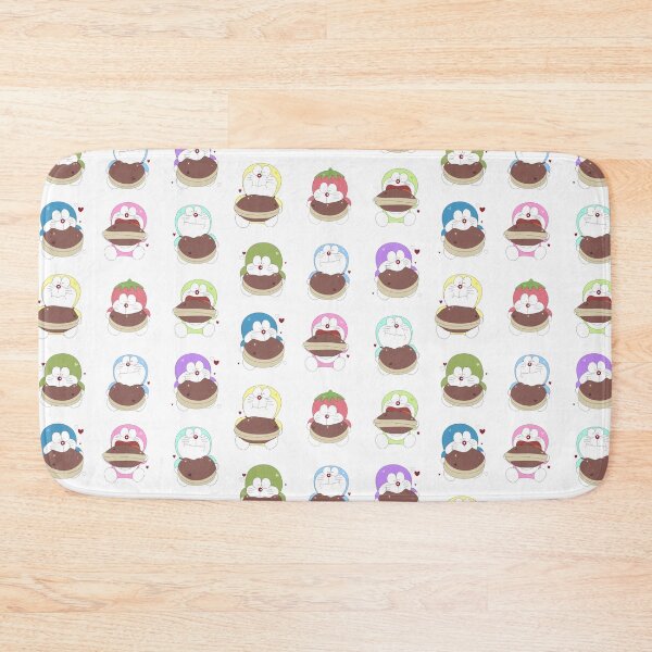 Item preview, Rainbow Mini-Doras eating Dorayaki Pancakes designed and sold by Greatbluewhale3.