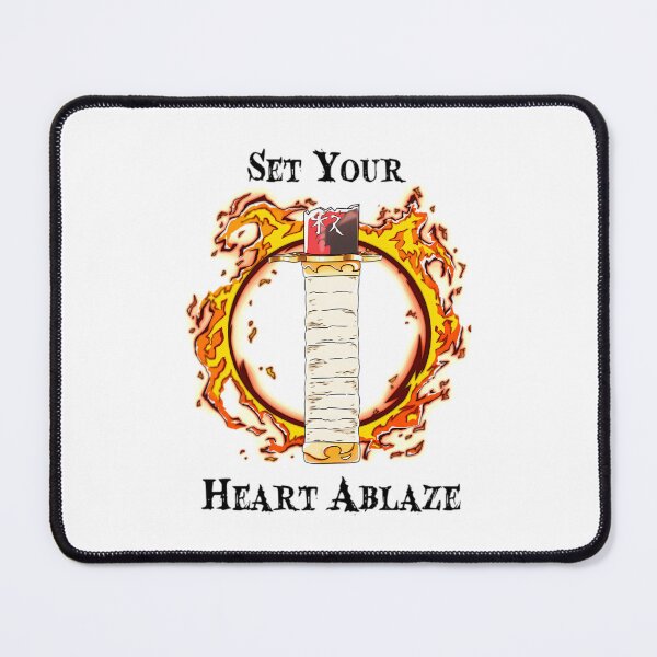 Item preview, Set Your Heart Ablaze - Black Font  	 designed and sold by hqpgntbp61.