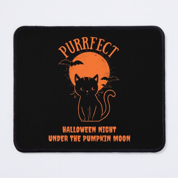 Item preview,  Purrfect Halloween Night Cat Moon Art designed and sold by Clawvera.