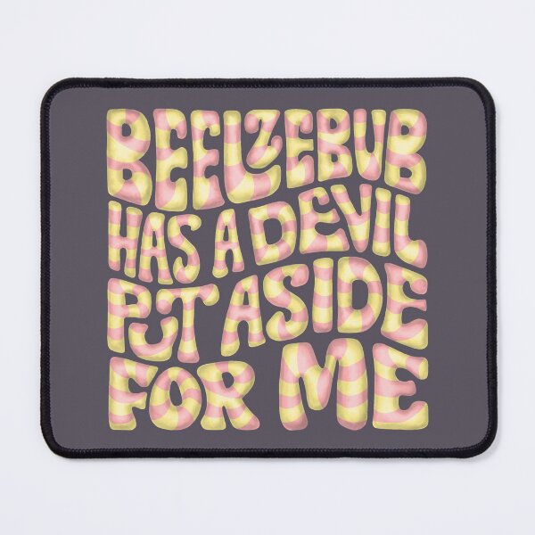 Item preview, Beelzebub Word Art designed and sold by Unhinged Heather.