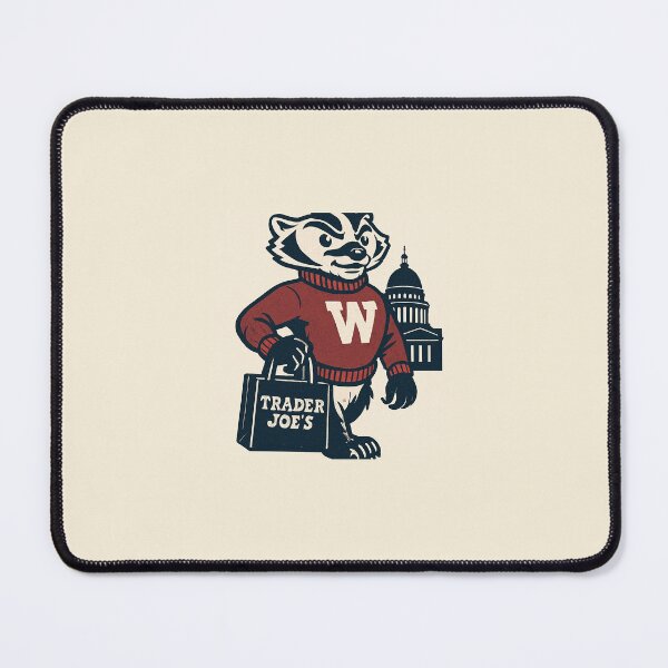 Item preview, Bucky Badger Runs on Trader Joes designed and sold by BuckyRunCo.