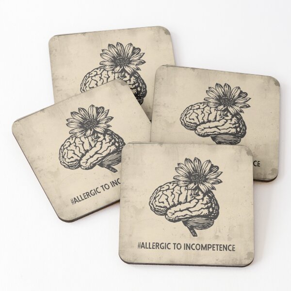 Item preview, Allergic To Incompetence designed and sold by AlinaSCorner.