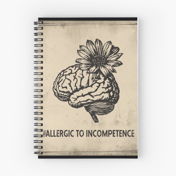 Item preview, Allergic To Incompetence designed and sold by AlinaSCorner.