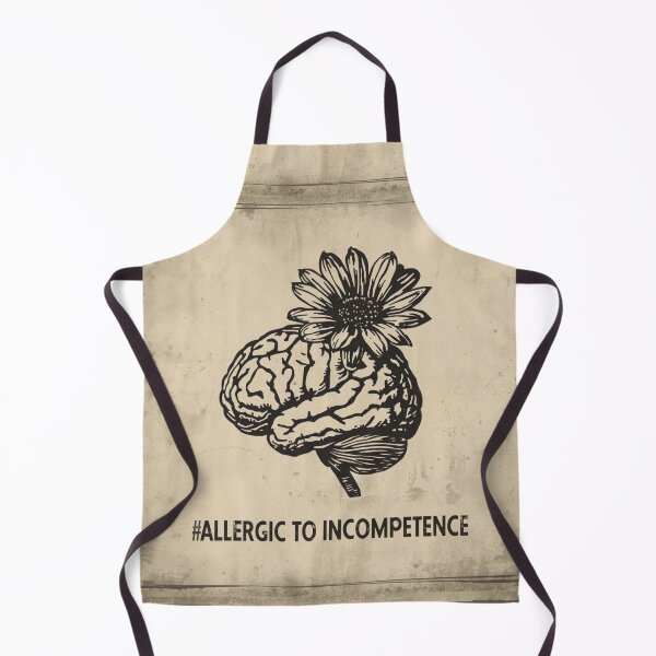 Item preview, Allergic To Incompetence designed and sold by AlinaSCorner.