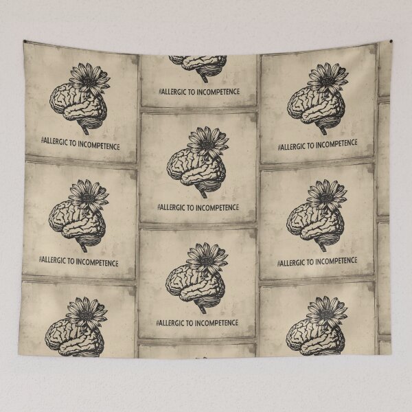 Item preview, Allergic To Incompetence designed and sold by AlinaSCorner.