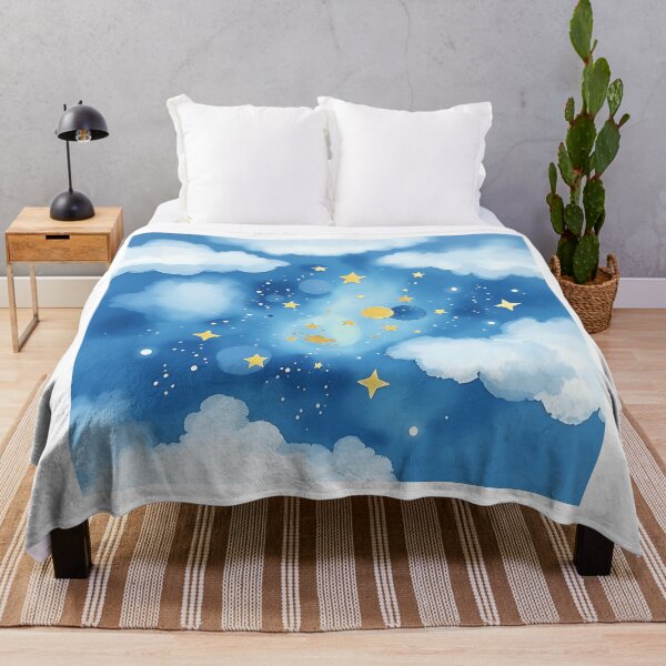 Item preview, Watercolor Starry Galaxy with Metallic Highlights designed and sold by sharon1210.