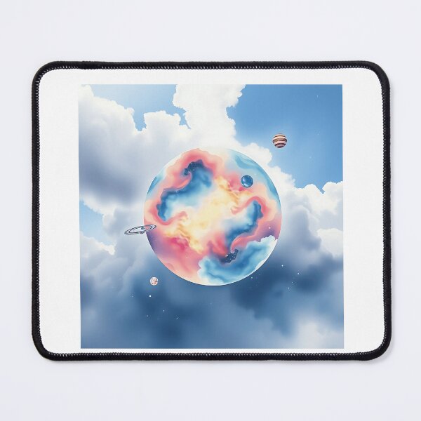 Item preview, Watercolor Planetary Galaxy Scene designed and sold by sharon1210.