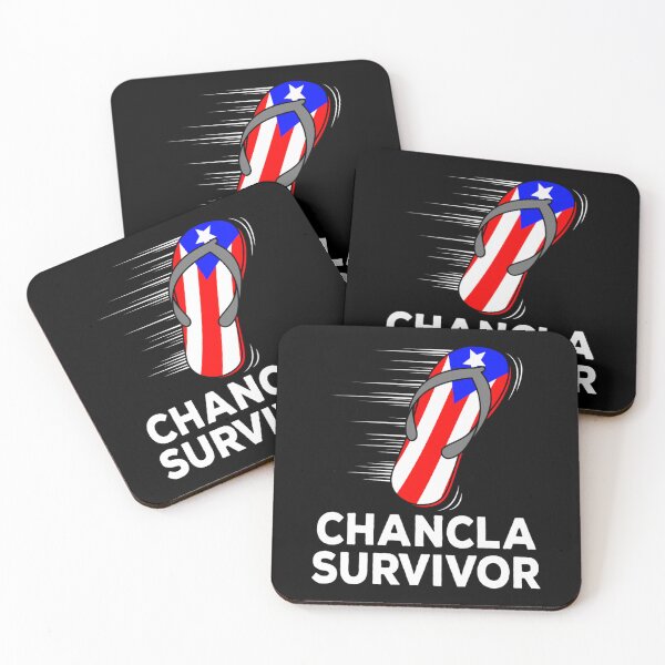 Item preview, Chancla Survivor Puerto Rico Funny Spanish Joke 	 Idea 		 designed and sold by nnaqyuboeyl64.